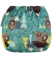 Cobertor de pañal reutilizable Bear Corchetes