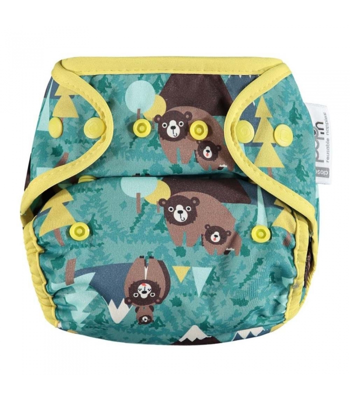 Cobertor de pañal reutilizable Bear Velcro