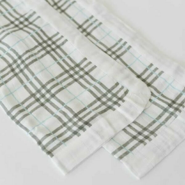 Muselina Bambu Pendleton Plaid 40x40 2uds