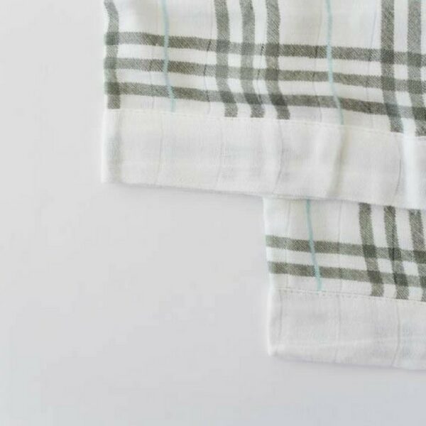 Muselina Bambu Pendleton Plaid 40x40 2uds