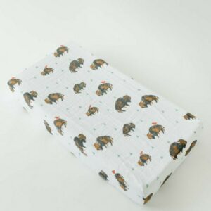 Funda Cambiador Ajustable Algodon Bison