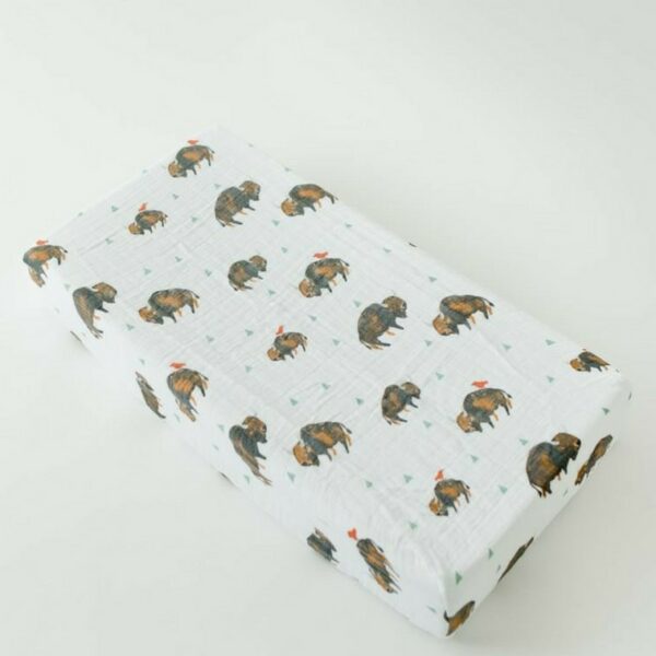 Funda Cambiador Ajustable Algodon Bison