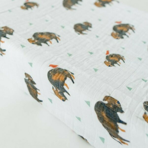 Funda Cambiador Ajustable Algodon Bison