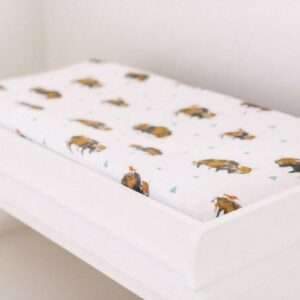 Funda Cambiador Ajustable Algodon Bison