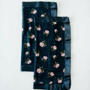 Muselina Algodon Midnight Rose 40x40 2uds