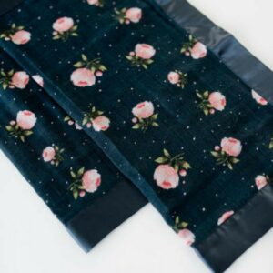 Muselina Algodon Midnight Rose 40x40 2uds