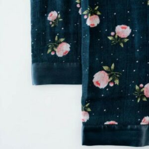 Muselina Algodon Midnight Rose 40x40 2uds