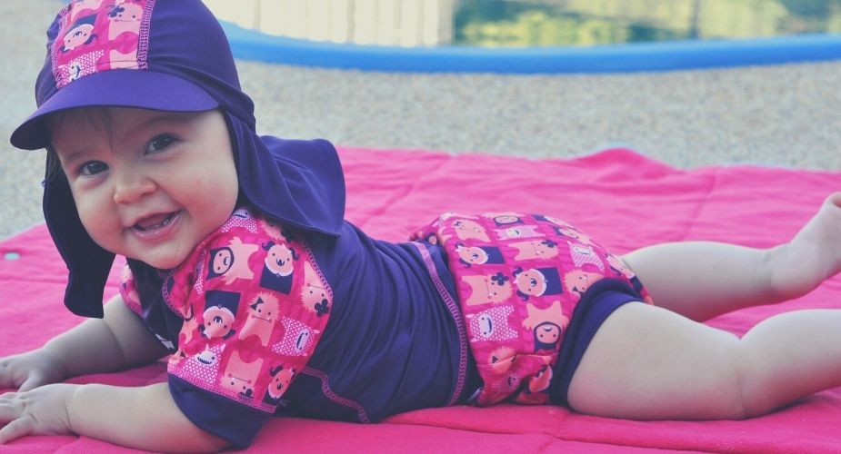 Ropa solar bebe