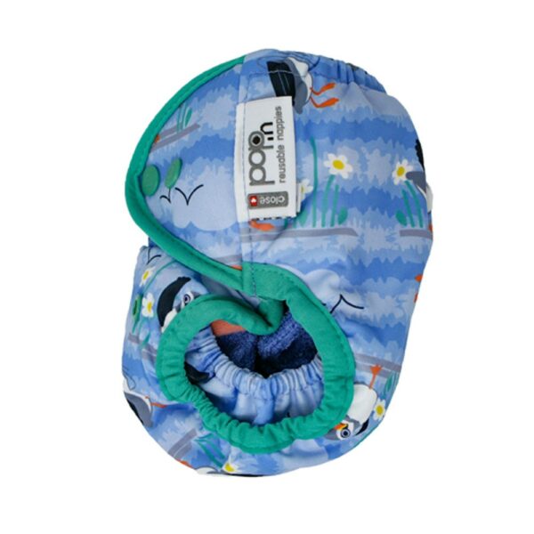 Pop-in Bambu Blue Puffin Corchetes
