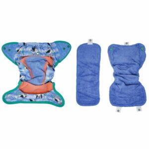 Pop-in Bambu Blue Puffin Corchetes
