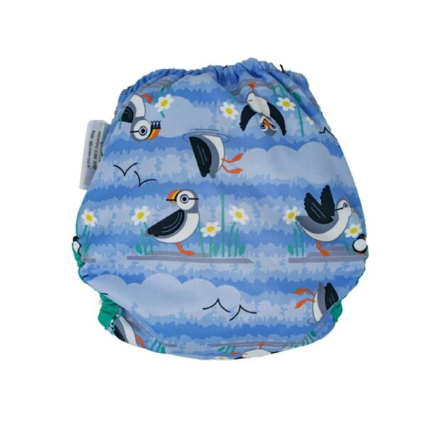 Cobertor Pop-in Blue Puffin Corchetes Biolaminado