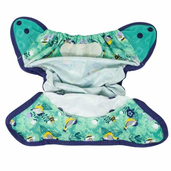 Cobertor Pop-in Round the Garden Corchetes