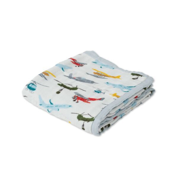 Manta Muselina Bambu Air Show 120x120