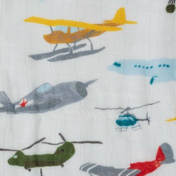 Manta Muselina Bambu Air Show 120x120