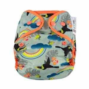 Pañal de tela Tocan corchetes