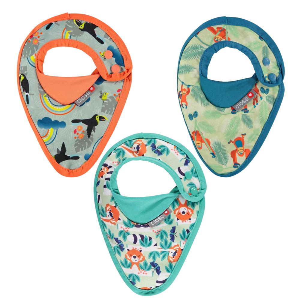Pack 3 Baberos Bandana