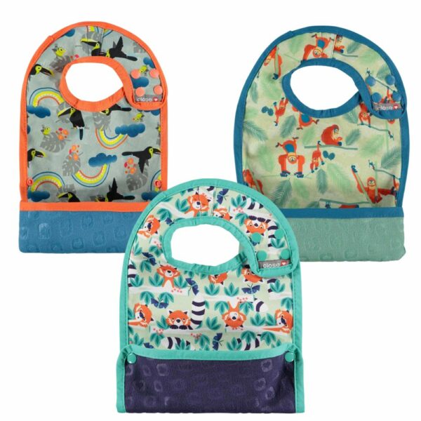 Pack 3 Baberos con bolsillo