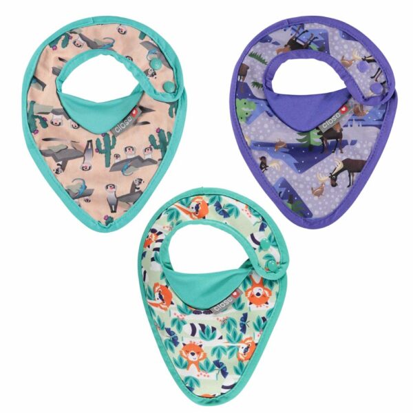 Pack 3 Baberos Bandana