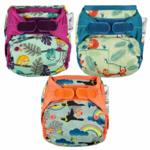 Pack 3 Pañales de tela Velcro